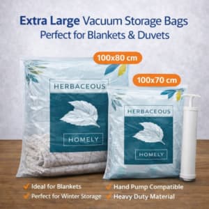 Jumbo Blanket Combo (100x70 & 100x80 cm – Hand Pump)