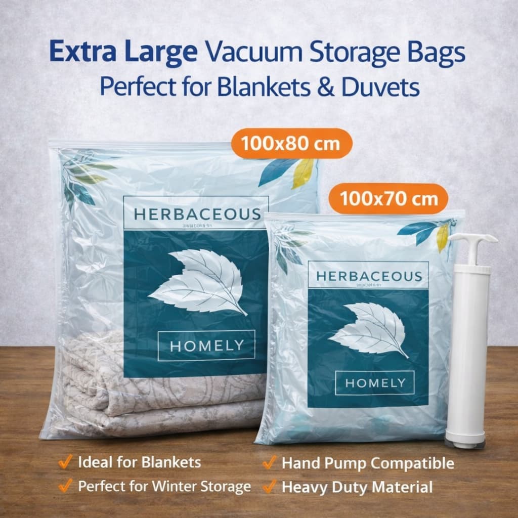 Jumbo Blanket Combo (100x70 & 100x80 cm – Hand Pump)